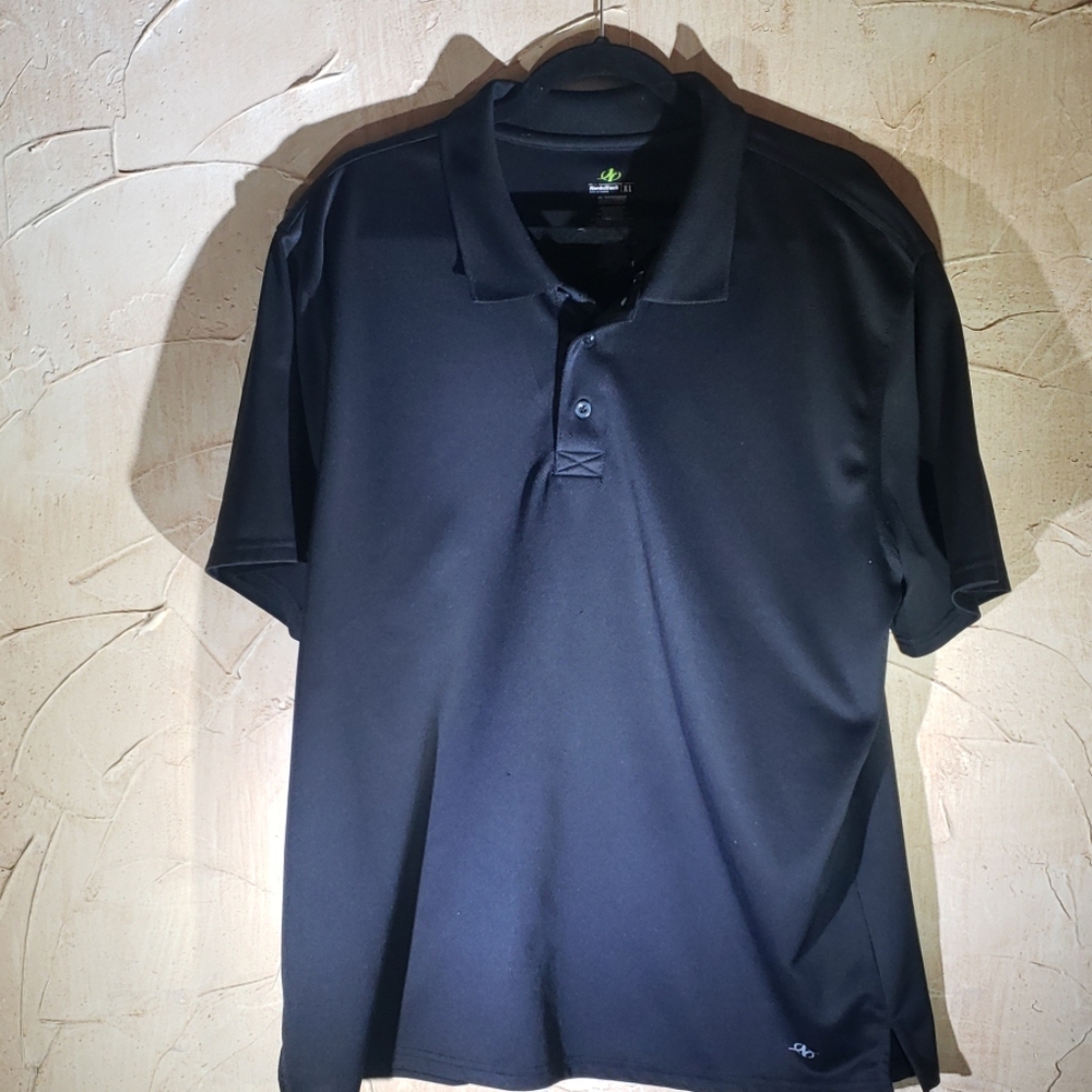 NordicTrack Black Polo Shirt XL